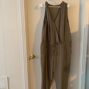 NWT Olive jump suit.